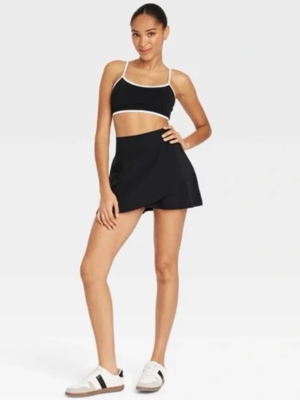 NWT Joylab Women's Knit Flowy High-Rise Skort - Picture 3 of 6